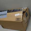 Goose Feather Pillows Queen Size Pack of 2 - Hotel Down Bed Pillow for Sleeping, Soft 600 Thread Count Cotton Cover, Fluffy Support Surround Fill Polyester for Side, Stomach, Back Sleepers