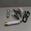 Shark Baby, Hair Dryer Brush 5 in 1, Negative Ion Blow Dryer Brush Set Upgrade Hot Air Brush Air Styler Curling Wrap Air Curler,