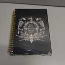 JRTW Gothic Notebook Journal, Gothic Skeleton Witchy Journal for Women, Dark Macabre Goth Aesthetic Notebooks for Note Taking, Goth Office Supplies, Spiral Notebook 5.5x8.3 Inch