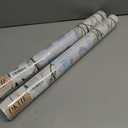 2 x Leaf Pattern Window Tint with Installation Tools, Blackout Window Cover, Sun Blocking Window Tint for Home (Full Blackout Opaque, 17.7'' x 78.7'')