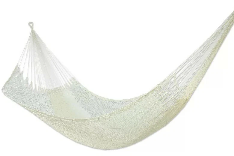 White Nylon Hammock size 130 in