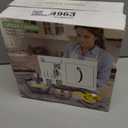 Greentainer 5Piece Stainless Steel Mixing Bowls Set for Kitchen, Nesting Bowls for Mixing, Baking, Prepping, Cooking and Serving Food, Metal Mixing Bowls Dishwasher Safe