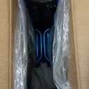 Walkers for Seniors with Seat, Lightweight Folding Space Saver Mobility Rolling Walker,Height Adjustable Standard Walker with Aluminum Frame, 5-inch Wheels, Compact Travel Walker (Blue)