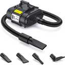AETOS Dual-Motor Pro Dog Dryer 6.5HP with Heater for Large Breeds (Black)