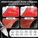 Pearl Red Touch Up Paint for Cars, Color Accurate Auto Paint, Professional Automotive Scratch Repair, Lasting Auto Scratch Remover, Quick Drying, Easy to Use, Safe and Non-toxic