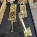 Baldwin 85355.003.RENT Stonegate Emergency Exit Right Hand Handleset, Lifetime Polished Brass