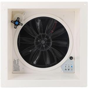 RV Roof Vent Fan 12V Automatic Remote Control Dual Mode Air Ventilation Ceiling Fan for Boat Yacht Motorhomes Buses