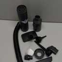 Car Vacuum Portable Cordless Handheld Vacuum Cleaner 4-in-1 Mini Cordless Vacuum with 2 Suction Modes and 16800pa Suction Power Blowing & Inflating 2 Modes Handheld Vacuum for Car, Desk, Keyboards (Black)