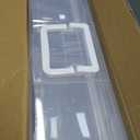 novelinks Clear 4" x 6" Photo Organizer with Handle  16 Transparent Inner Photo Storage Cases, Portable Picture Keeper & Craft Supply Box  Holds 1600 Photos-Transparent