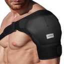 Adjustable Shoulder Support Brace For Men and Women, Rotator Cuff Shoulder Brace For Torn Rotator Cuff, Dislocation, Shoulder Sling Compression Fits Right and Left (Large/X-Large)