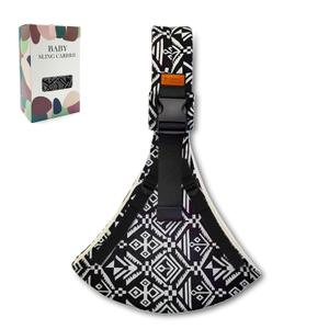 Baby Sling Carrier 2026 Baby Carrier Newborn to Toddler Sling Lightweight Baby Carrier Sling with Adjustable Straps Toddler Carrier Wrap for 10-30 lbs(Black Sailboat)