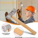 2026Magnetic Roofing Hammer,A Roofing Tools That Can Be Used to Quickly Nail Roofing Nails
