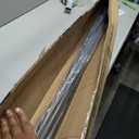 1 1/4 Diam Large Room Darkening Rods, 110-160Inch(9-13.33ft) Length Telescoping Wrap Around Curtain Rods For Bedroom Living Room Kitchen, Matte Black