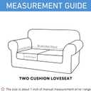 hyha Outdoor Couch Cushion Covers, Sectional Couch Sofa Covers Washable, Jacquard Diamond Lattice, Stretch Sofa Seat Cushion Cover for Indoor/Outdoor Patio Furniture (1 Piece for Medium, Wine Red)