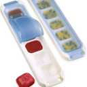 Prepworks Freezer Pods 2 Tablespoon Reusable Food Storage Tray Containers, Set of 2, Blue/White