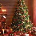 2 x 24 Pcs Black Velvet Bows Ornaments for Christmas Tree, Vintage Rustic Elegant Velvet Christmas Bows Tree Decorations, Indoor Home Decor for Wreath Mantle Gift Wrap Holiday Decor, 3/8'' W, 5 * 7 inch