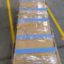 Linique Twin XL Size Gaming Loft Bed with L-Shaped Desk, LED and Charging Station, Metal Loft Bed with Wardrobe and Adjustable Shelf for Kids Teens Adults, Black