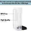 Replacement Water Reservoir For Keurig K-Slim Coffee Maker| Replacement Water Tank Is Exclusively for the Keurig K-Slim Coffee Machine (Black Lid)