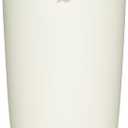 MiiR Tumbler, 16oz Insulated Stainless Steel with Press Fit Slide Lid  Splash Proof Design, Holds Hot & Cold Beverages, Stylish & Functional Cup Holder Compatible (Sandstone White- RSS)