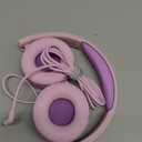 Kids Headphones, V1 Wired Stereo Foldable Tangle-Free 3.5mm Adjustable On-Ear Headphones for Kids for School/Toddlers/Childrens/Teens/Boys/Girls/Ipad/Tablet/Kindle/Phones/Travel/Plane (Pink)