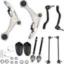 WFLNHB 10PCS Suspension Kit Control Arms Replacement for Nissan Altima 2007-2013