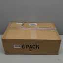 Thicken & Sturdy Clear Shoe Storage Organizer with Magnetic Door, Stackable Boxes for Closet, Foldable Space-Saving Shoe Rack for Sneaker Boot Container, Plastic Shoe Cabinet Shoe Box 6 Pack, White