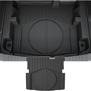 powoq Cargo Mat Compatible with 2025 2026 Chevy Equinox GMC Terrain Trunk Mat (No EV) TPE Lower Trunk Liner Rear Storage Cargo Liner Replacement for 2025 2026 Chevy Equinox Accessories