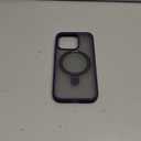 TORRAS Ultra Magnetic for iPhone 14 Pro Case with Sturdy Stand, [Exceed 3X Mil-Grade Shockproof & Compatible with MagSafe] Sleek Unbreakable Kickstand Case Ostand Series, Matte Purple