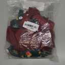 SALNIER Toddler Boy Suit Baby Boys Wedding Dress Outfit Formal Gentleman Clothes Set Dress Shirt Bowtie Suspenders Pants (5T, Christmas Print)