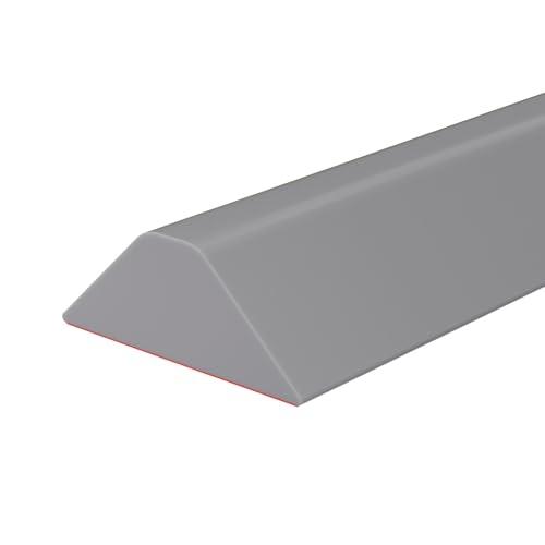 Duzzy 67 Inch Collapsible Shower Water Dam, Shower Threshold Water Stopper Barrier and Retention System and Keeps Water Inside Threshold Dry and Wet Separation, Suitable for Bathroom & Kitchen