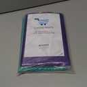 Merchandise Bags 200 Teal & Purple 9"x12" Bags 1.5Mil Thick Glossy With Handles