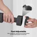 Zempox Adjustable Dumbbell Set, 4 in 1 Free Weight Dumbbell Set for Women, Hand Weight for Women at Home, Each 2lb 3lb 4lb 5lb with TPU Soft Rubber Handle for Home Gym Aquatic Fitness Equipment, Black