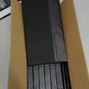 LANTEFUL 3 Tier Shoe Rack for Closet, Shoe Organizer with 5 Hooks, Long Shoe Shelf Storage for Sneaker and Boot Stackable Free Standing Shoe Rack for Entryway, Garage, Small Spaces, Dorm (Black)