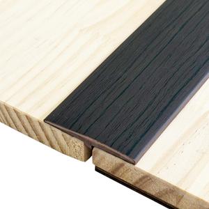 Flexible PVC T-Molding Transition Strips for Hard Wood Floor,Laminate,Tile,LVP. Vinyl Flooring Edging Trim 118" L  1.97" W,Wood Grain E