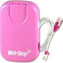 Wet-Stop 3 Bedwetting Enuresis Alarm with Loud Sound and Strong Vibration for Boys or Girls, Proven Solution for Bedwetters (Pink)