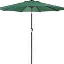 Blissun 9' Outdoor Patio Umbrella, Outdoor Table Umbrella, Yard Umbrella, Market Umbrella with 8 Sturdy Ribs, Push Button Tilt and Crank