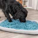 TRIXIE Snuffle & Seek Plate, Snuffle Mat for Dogs, Level 1 Interactive Dog Toys, Enrichment Puzzle, Slow Feeder