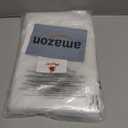 iMailer - 500 Count - 8" x 10" Clear Plastic Poly Bags with Suffocation Warning for Clothing, T-Shirt, Brochure, Prints, Handicraft Gift- Resealable Adhesive,Not Strong