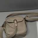 Small Messenger Bag Vegan Leather Crossbody Bag for Women Men, Vintage Cross Body Shoulder Purse with Card Slots
