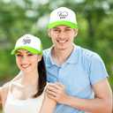Ultrafun 10 Pack Trucker Hat Mesh Sublimation Blank Hats Adjustable Baseball Caps Hats for Men Women (Green, M)