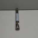 WRAPAHOLIC Reversible Black and Gold Christmas Wrapping Paper - Mini Roll - 17 Inch x 33 Feet - Black Gold Sleigh and Stripe Wrapping Paper with Metallic Foil Shine for Christmas, Holiday, Party