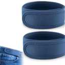 BeltBro Pro for Men and Women Elastic No Buckle Invisible Belt Patented Metal Free TSA Soft Adjustable Side Tactical Belt (Blue)