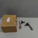 KIMISS 12mm 16mm Left Right Bolt Tie Rod End Ball Joiner for Quad Dirt Bike ATV Kart Moped Scooter, Rod Ball Joint Ball Joint Kit Tie Rod Ball Joint ATV Tie Rod Ball