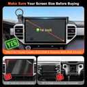 Car Phone Mount for Toyota Tundra 2022 2023 2024 2025 2026 & Sequoia 2023-2026: Magnetic Cell Phone Holder for 3rd Gen Toyota 14-Inch Screen Accessories - Compatible With MagSafe & iPhone Samsung