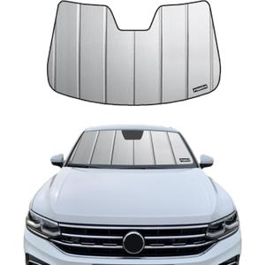 Windshield Sun Shade for Volkswagen Tiguan 2018-2024 Custom Front Window Sunshade - Safeguard