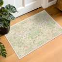 Area Rug - Sage, Mustard, Cream - 2' x 3'