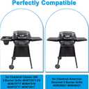 19.8" 13.8" Grill Griddle Insert for Charbroil Classic 280 2-Burner & American Gourmet, Nonstick Flat Top Plate for Weber, Nexgrill, Camp Chef, Chargriller Grills for Camping, Tailgating, Parties