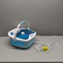 HoMedics Shower Bliss Foot Spa, Shower Massage Water Jets, Pedicure Center with 3 Attachments, Toe-Touch Control, FB-625H