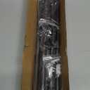 Bronze Curtain Rods for Windows 30 to 88 Inches with Brackets, Decorative 5/8 Inch Diameter Single Window Curtain Rod Set for Room Divider, Bedroom, Living room, Kitchen, Bathroom