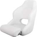 MSC Captain Boat Seat (White/White)